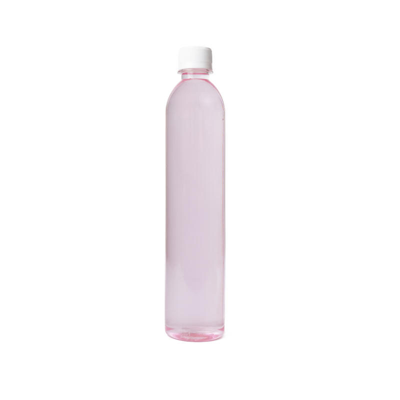 500ml Tube Pete Bottle Clear