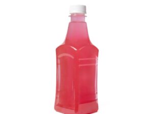 Square Pete Bottle Clear