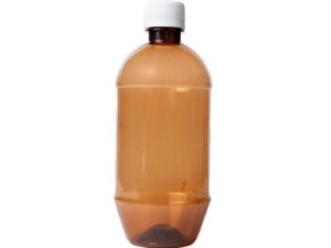 Plain amber Pet Bottle
